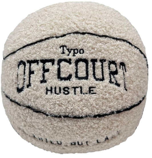 Basket Ball pillow - Tufted  Weave, Extra Plush